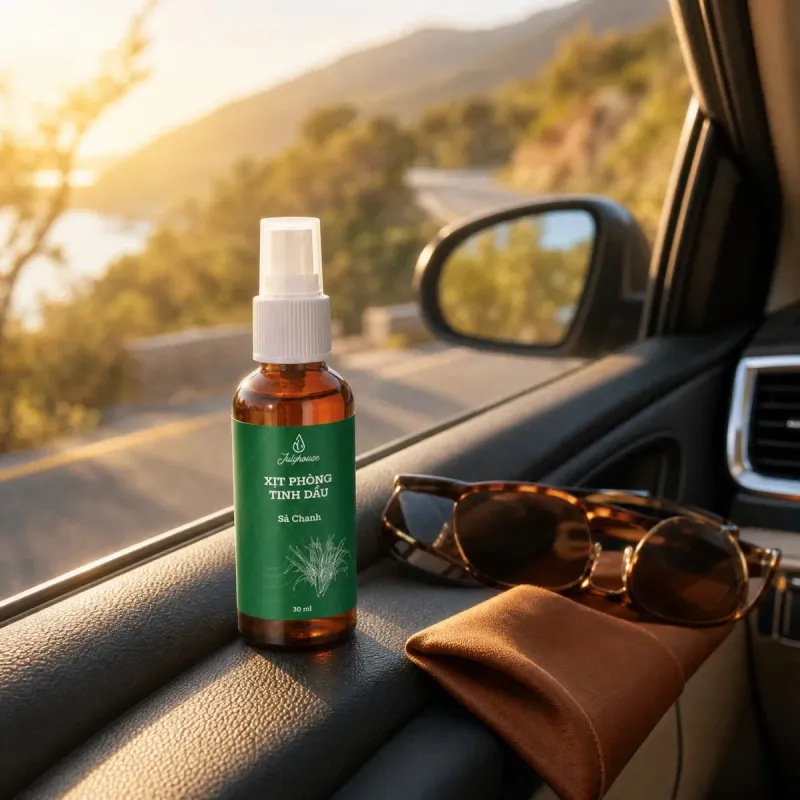 Tinh dầu treo xe 30ml – sắc hương tươi cho mỗi chuyến đi