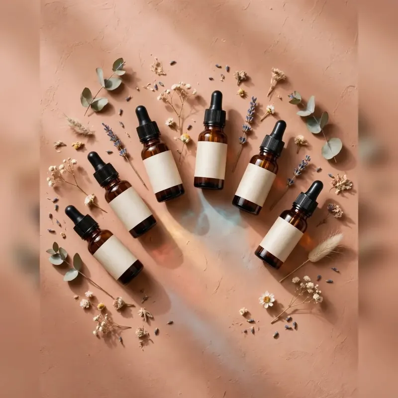Set 6 chai tinh dầu 10ml – bộ sưu tập cho nhiều không gian